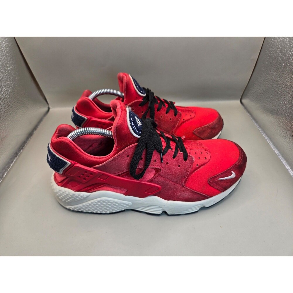 Nike Air Huarache Premium Shoes Men's 10.5 Varsity Jacket Red Athletic Sneakers